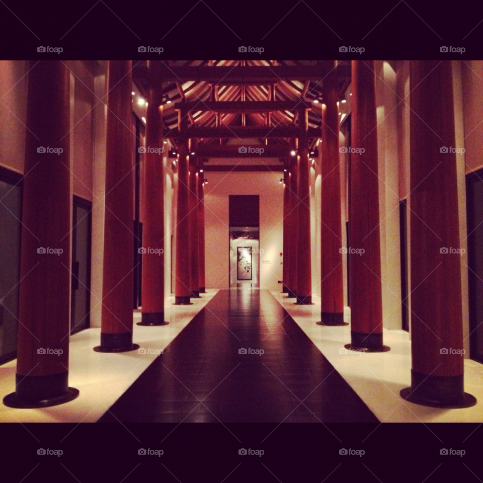 hotel resort lobby by KengPP