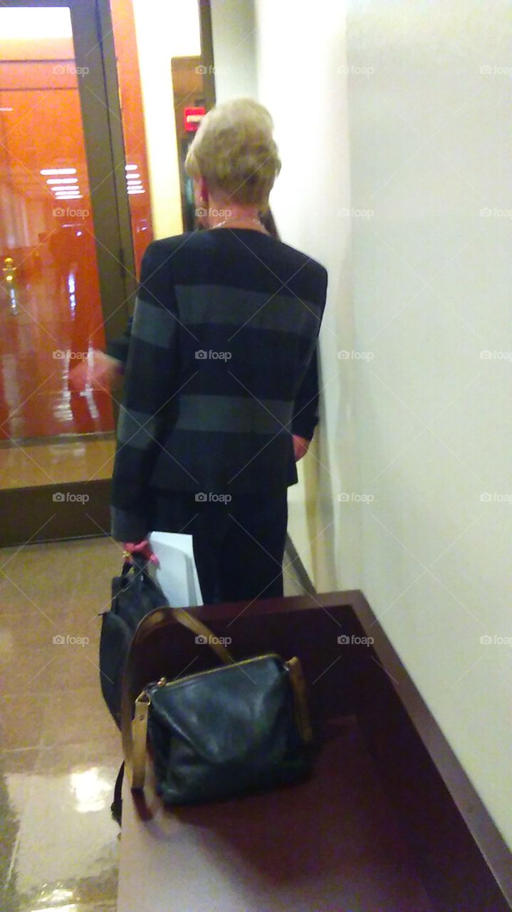 Elderly - from behind