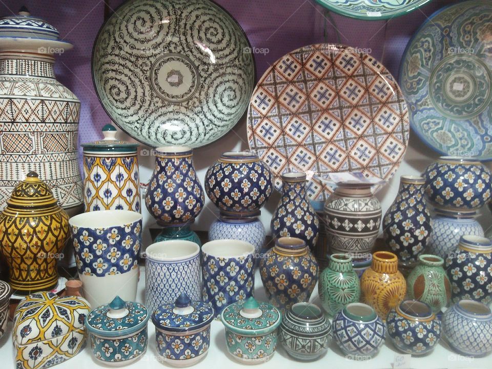 Craft product " pottery "