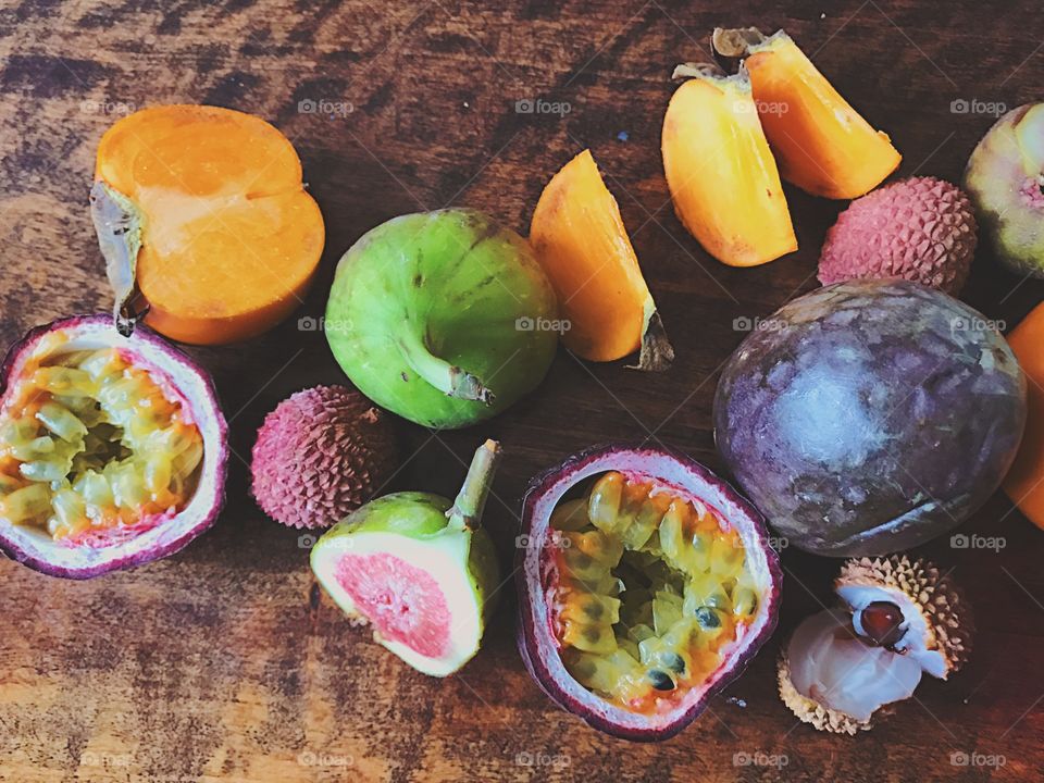 Exotic fruits 