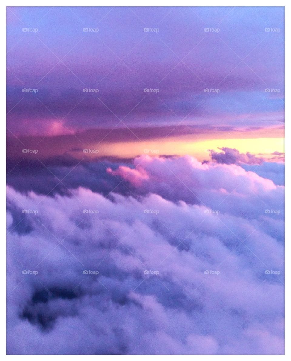 Sunset at takeoff #9