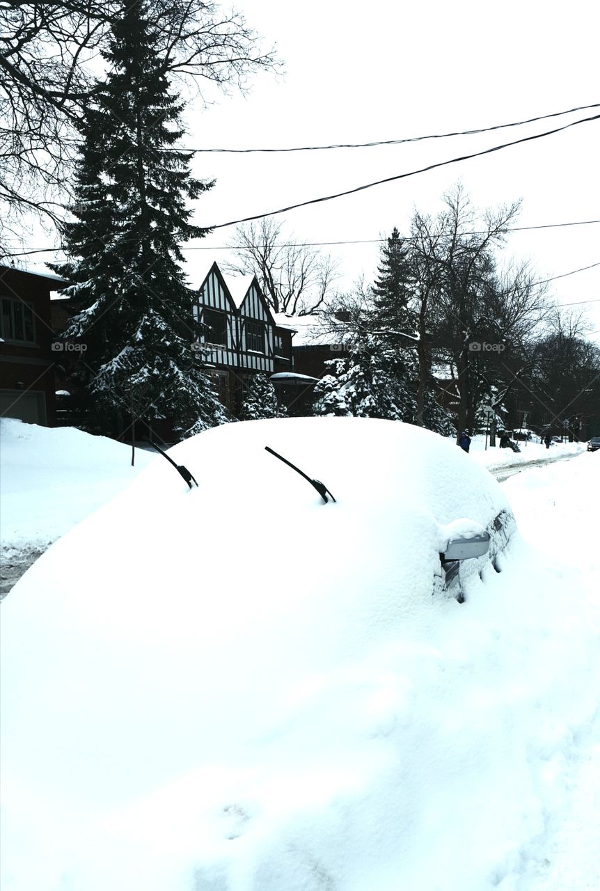 'Dude, where's my car' feelings in Montreal winter!