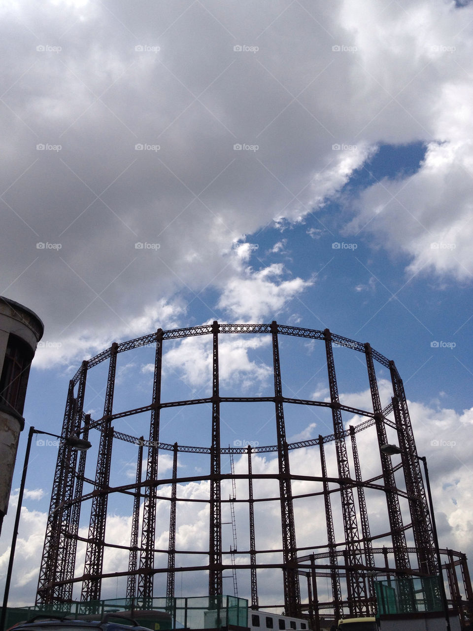 london water framework tower by kikicheeky