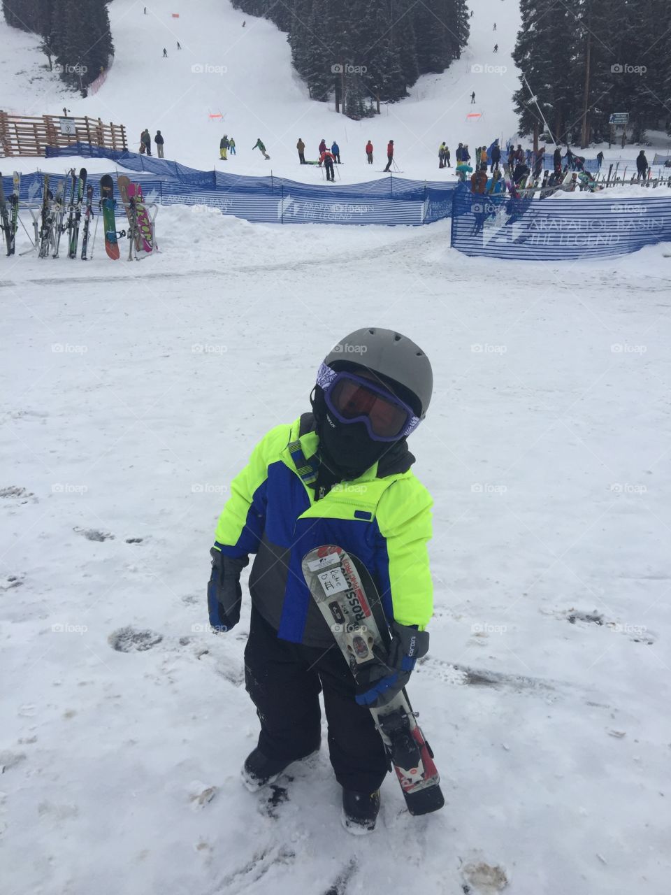 Snow Boarding