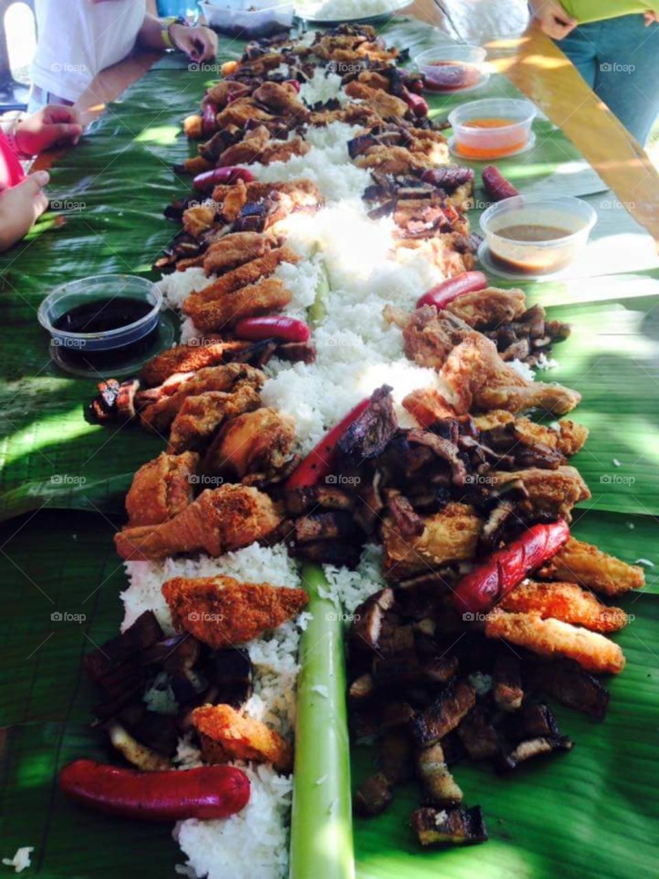 boodle fight

a typical group feast