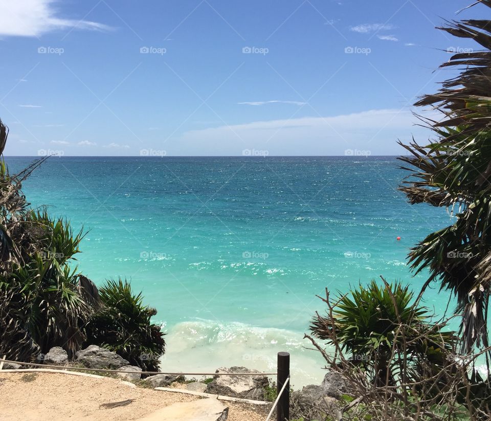 Mexican Caribbean coast