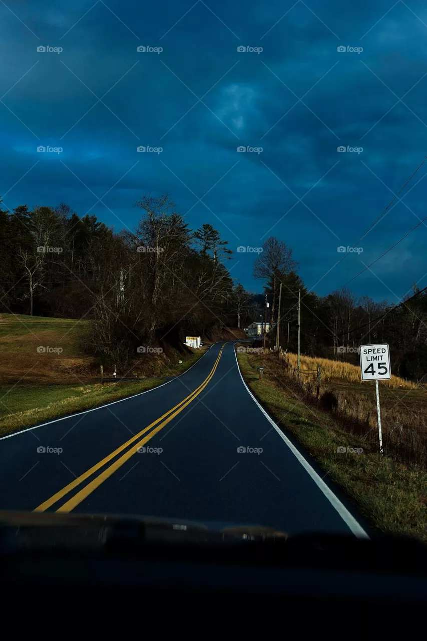 Stormy days in rural Georgia 
