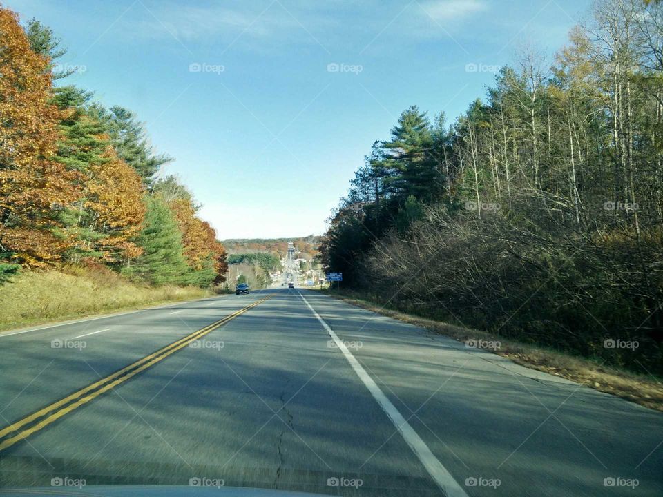 Road, Asphalt, Highway, Nature, Tree