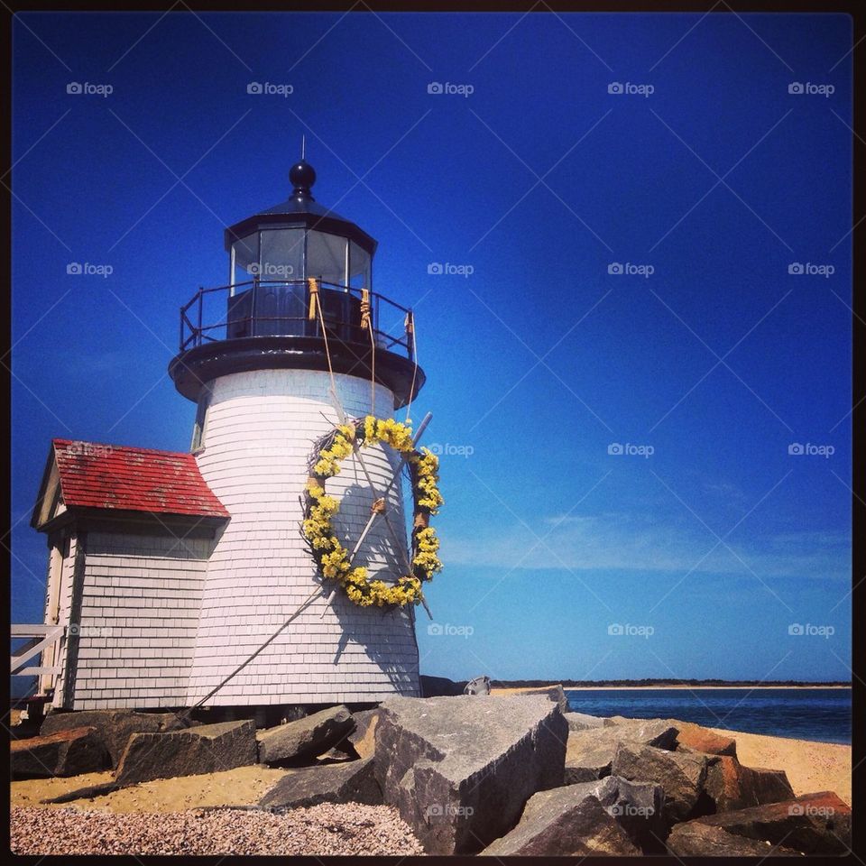 Springtime Lighthouse