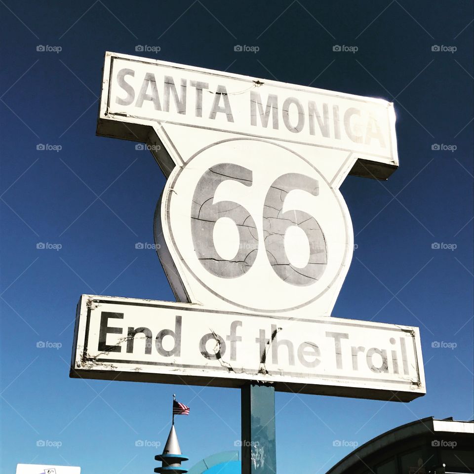 End of Route 66, December 2016