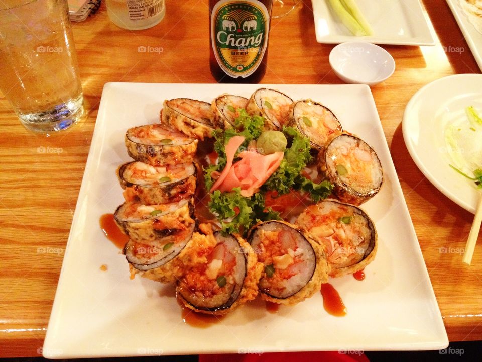 Sushi / Beer