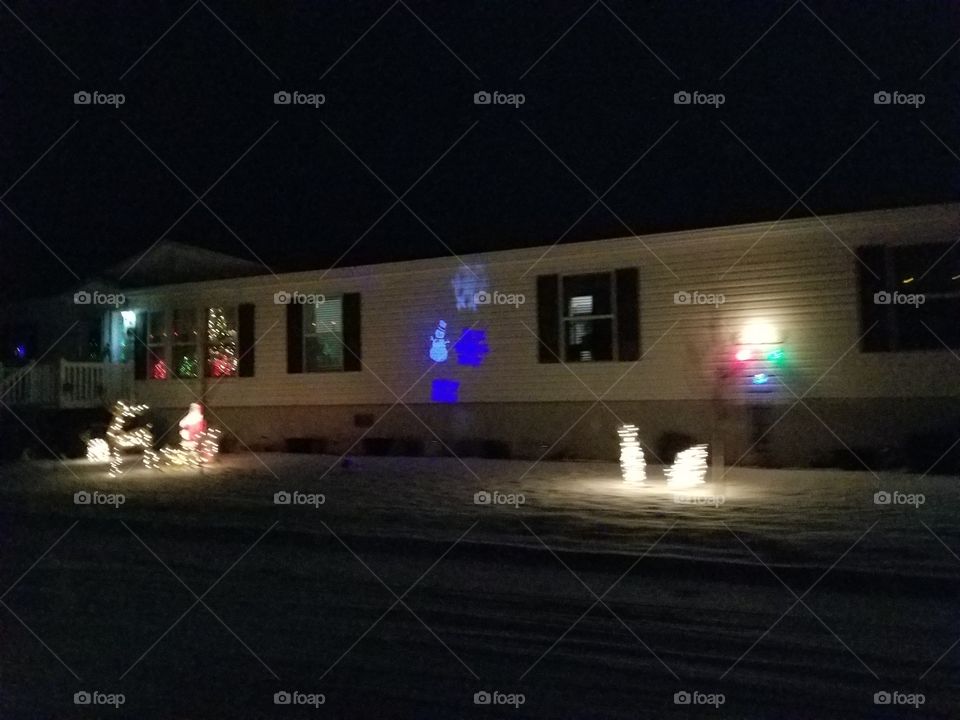 Christmas lights