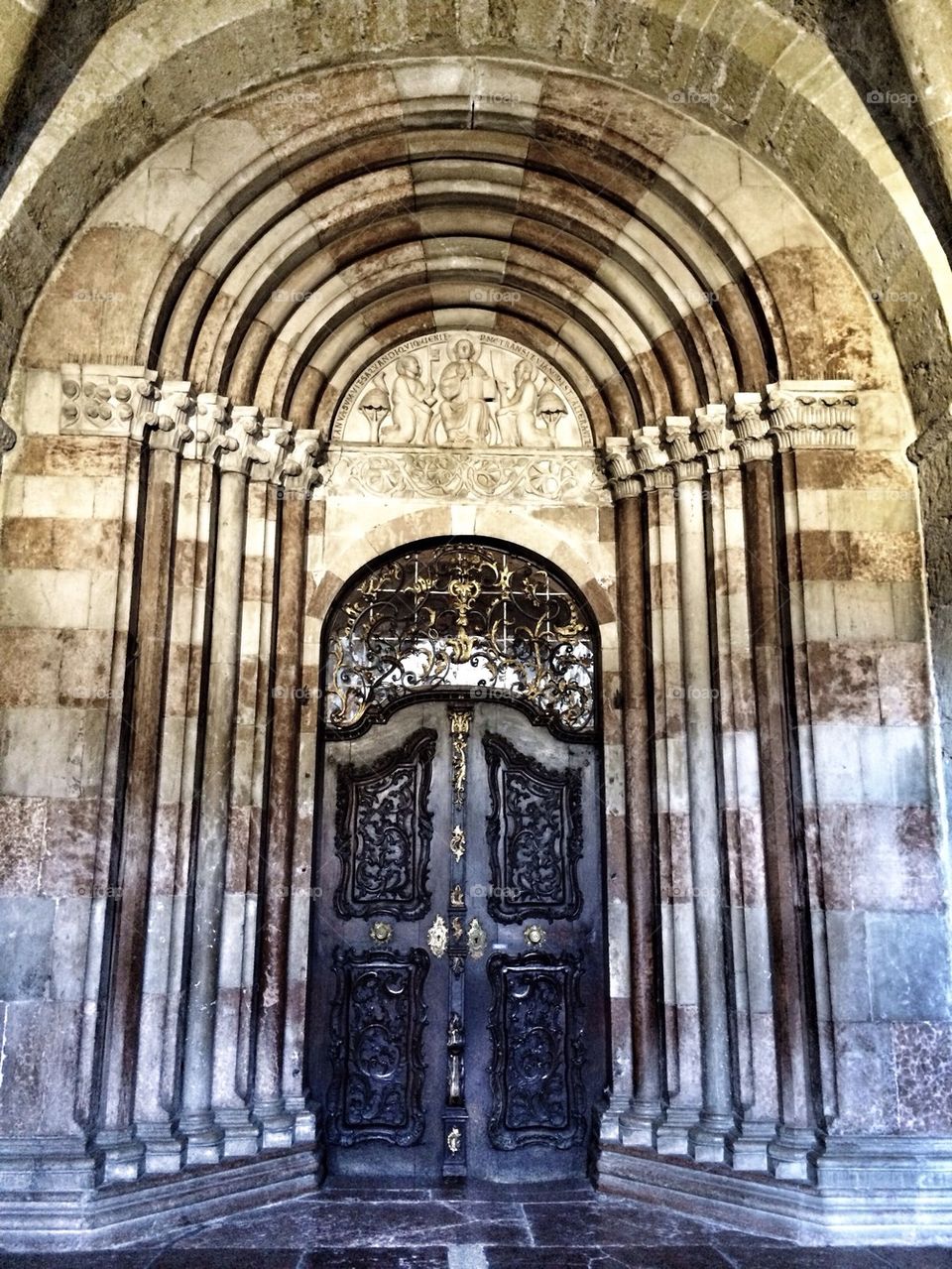 Church door