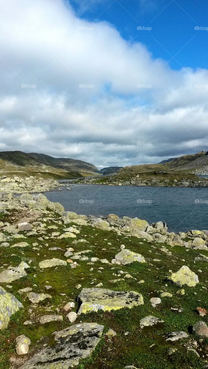 The rough nature in Norway