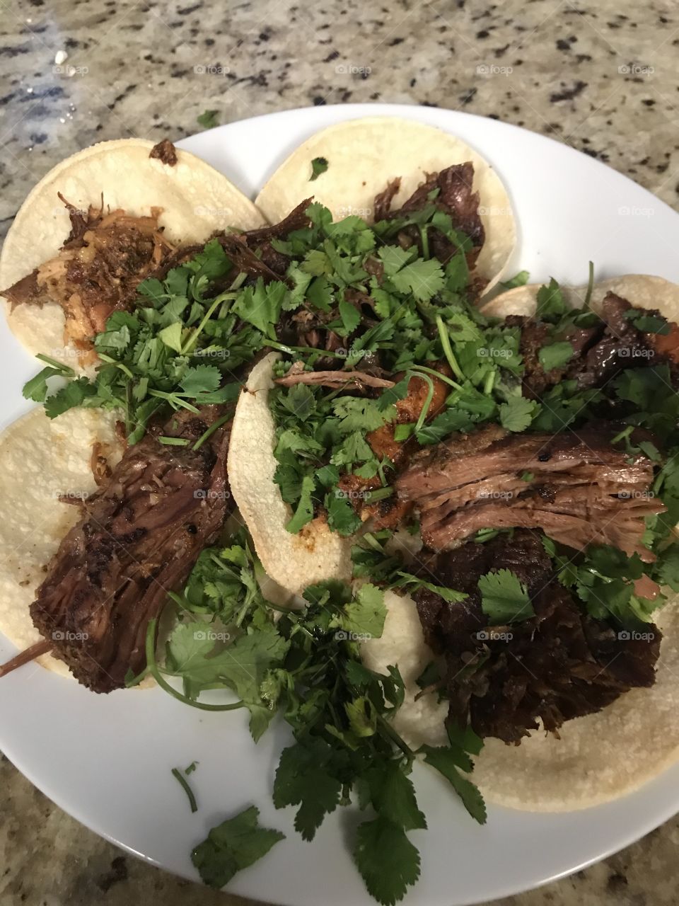 Was craving tacos  made my own  