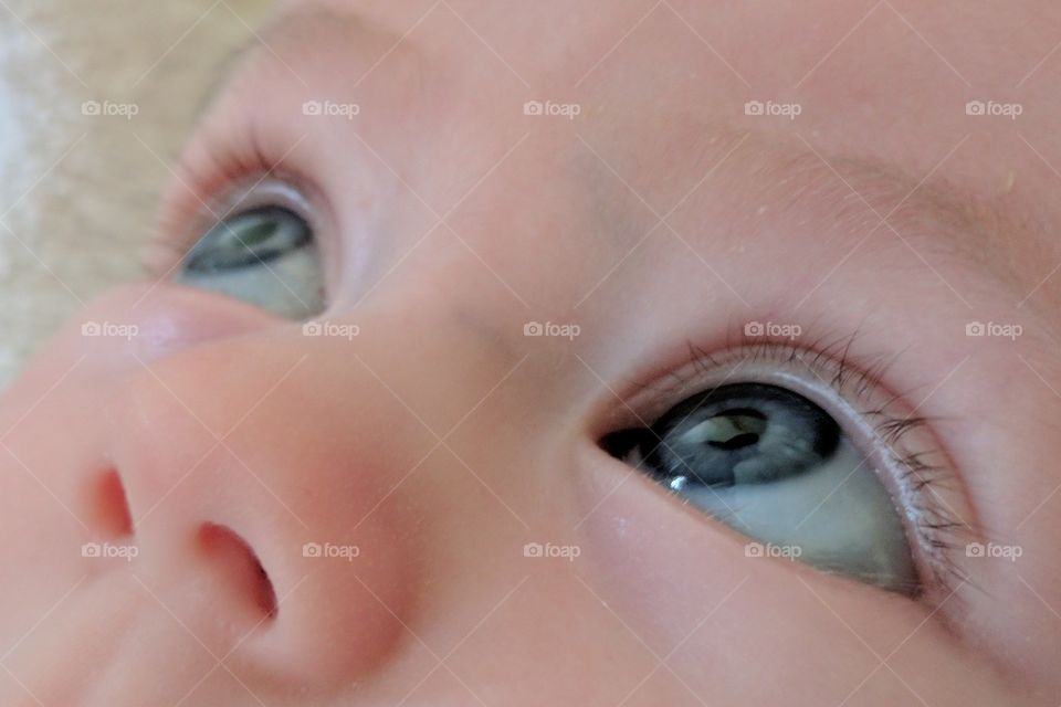 blue baby eyes