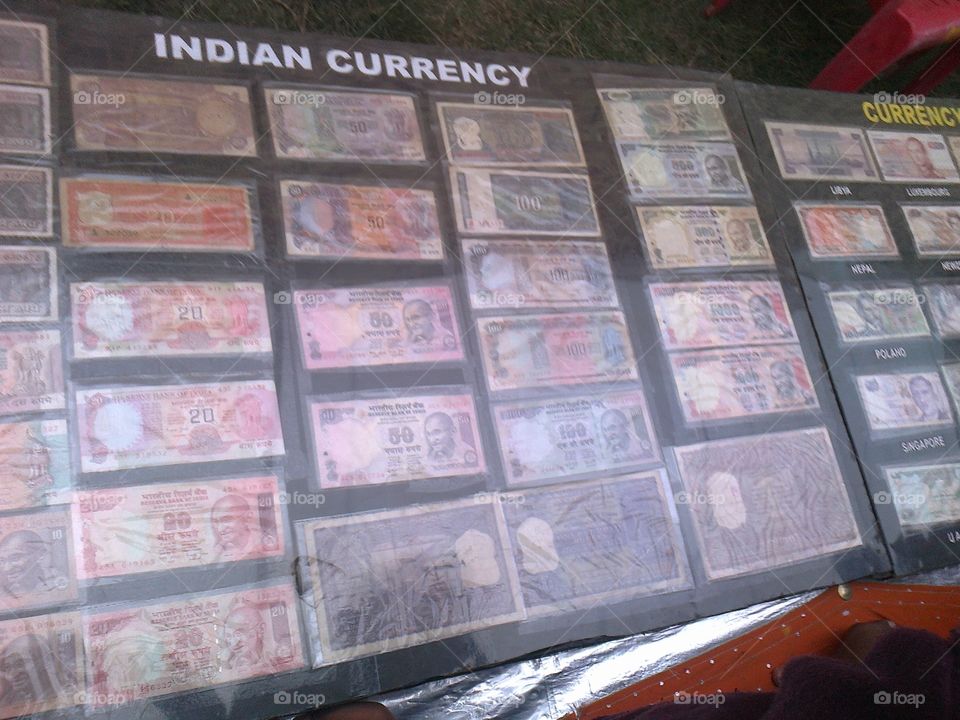 indian currency.