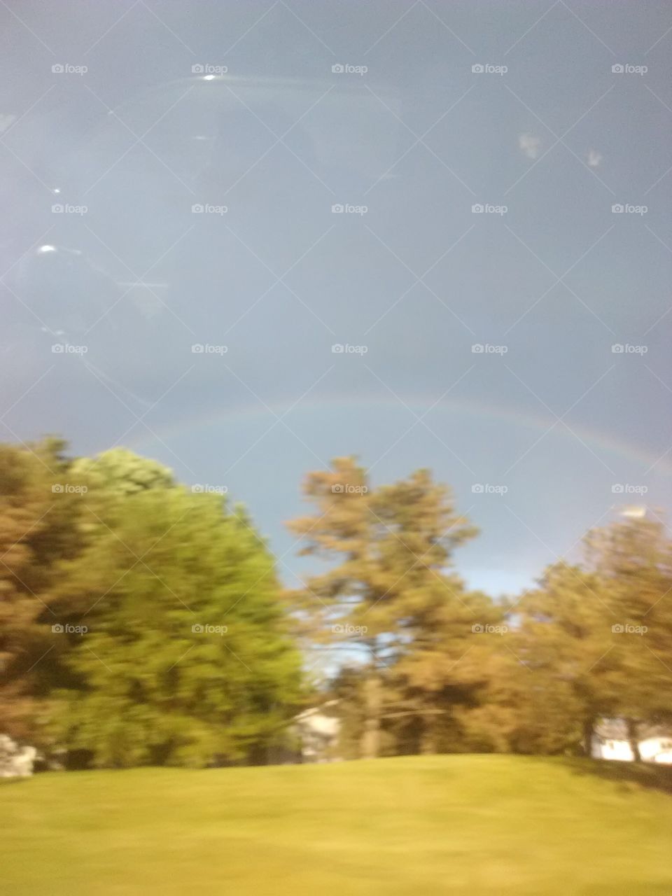 beautiful rainbow on wonderfully rainy day 🌞