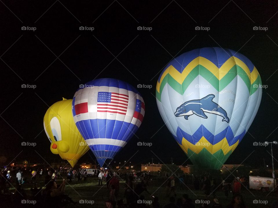 Hot Air balloon festival.