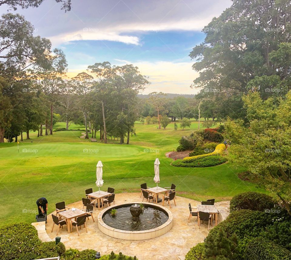View of the golf course Pymble Golf Club 