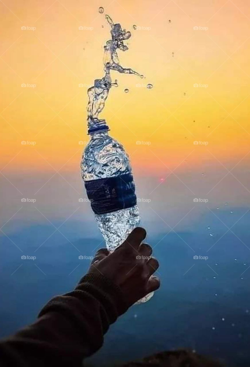 in evening time enjoy