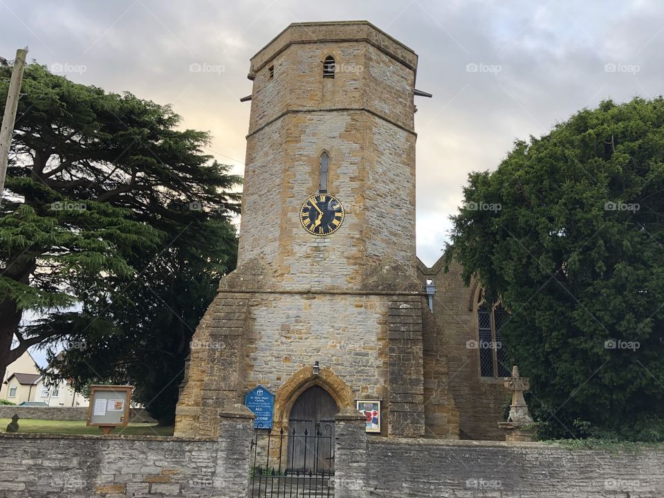 St Mary Majors Church in Ilchester, impresses for its castle turret shape architecture.  I also appreciate the prominence of its featured clock face.