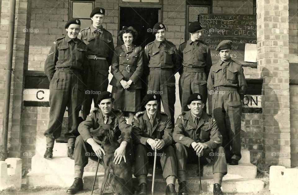 Uncle on national service 