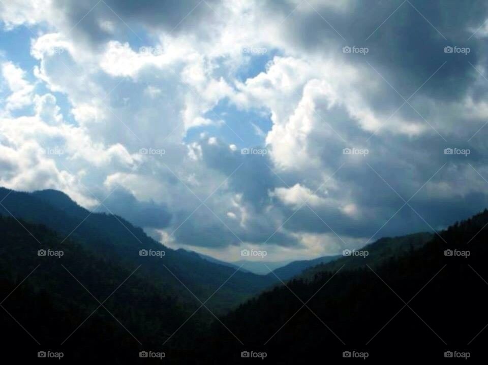 Cloudy Mountains