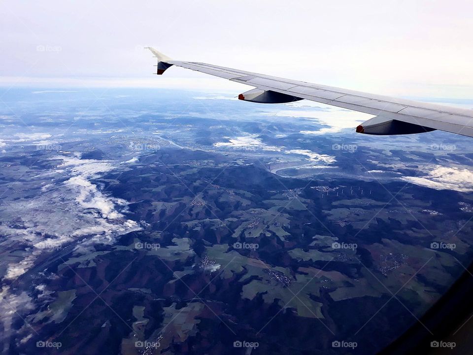 An outline from above, Germany