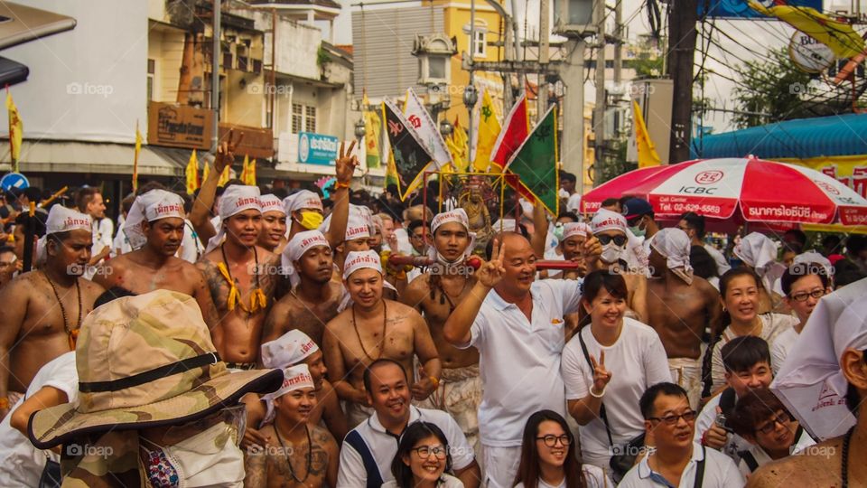 Vegetarian festival in Phuket 