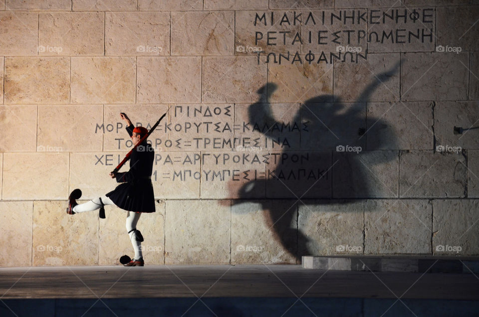 Athens, parliament guard