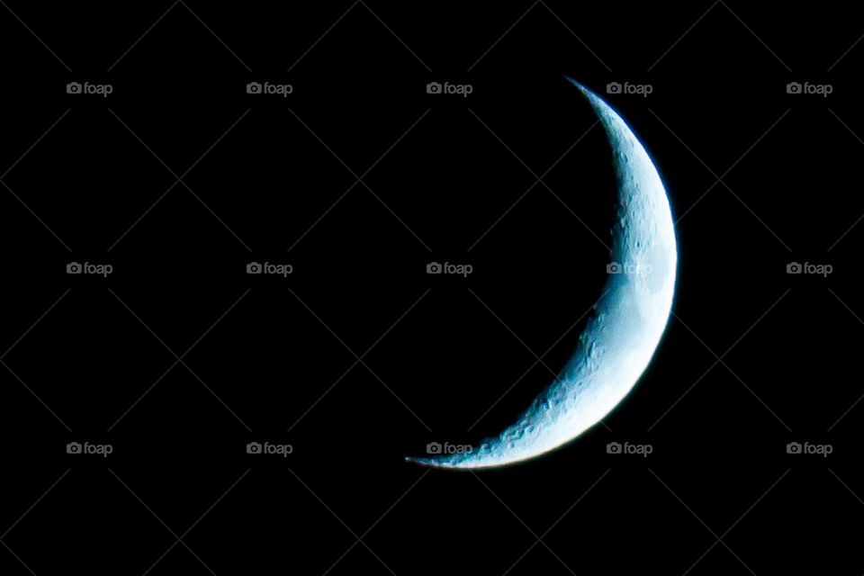 Crescent moon