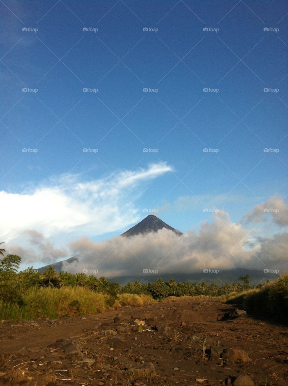 Mayon grand volcano 