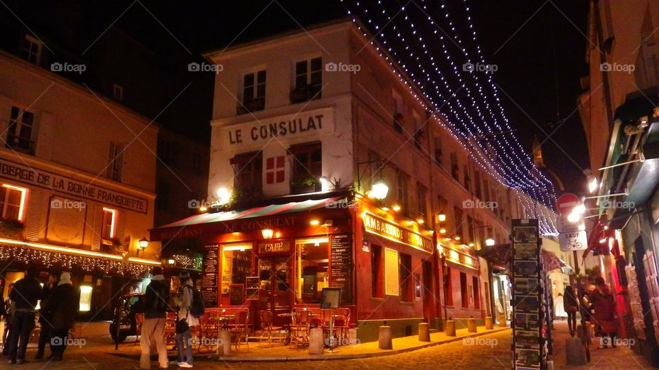 Street corner in France