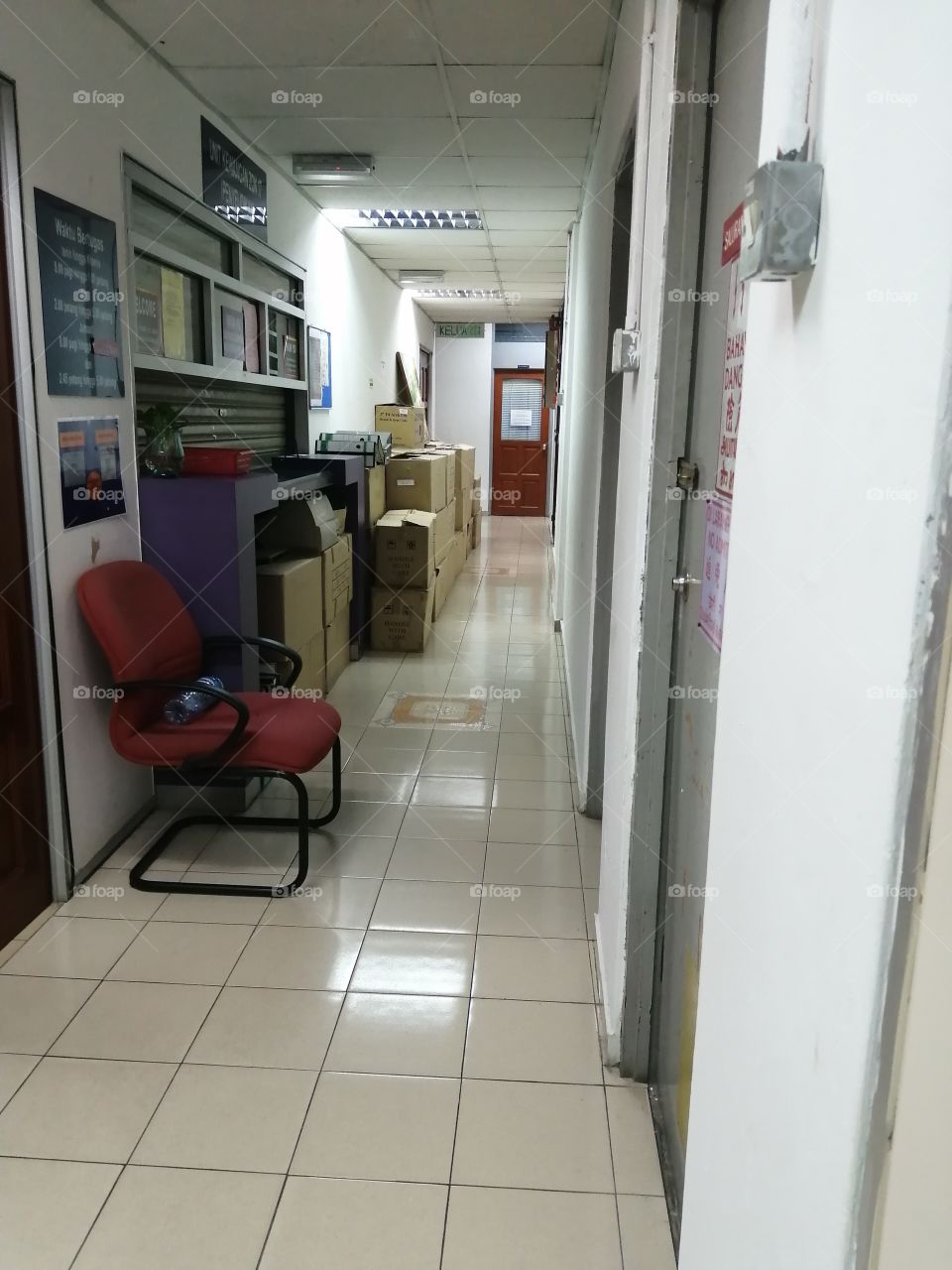 The inside of UiTM office