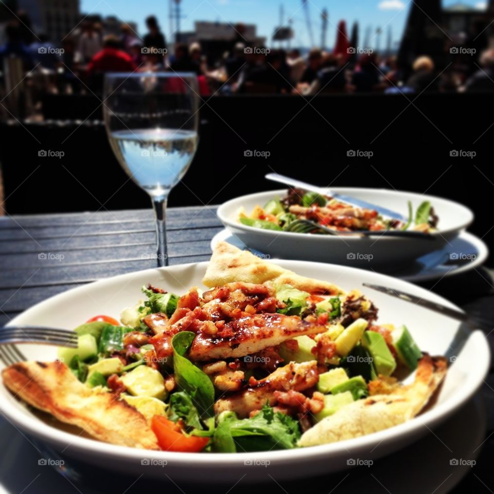 British Summer lunch
