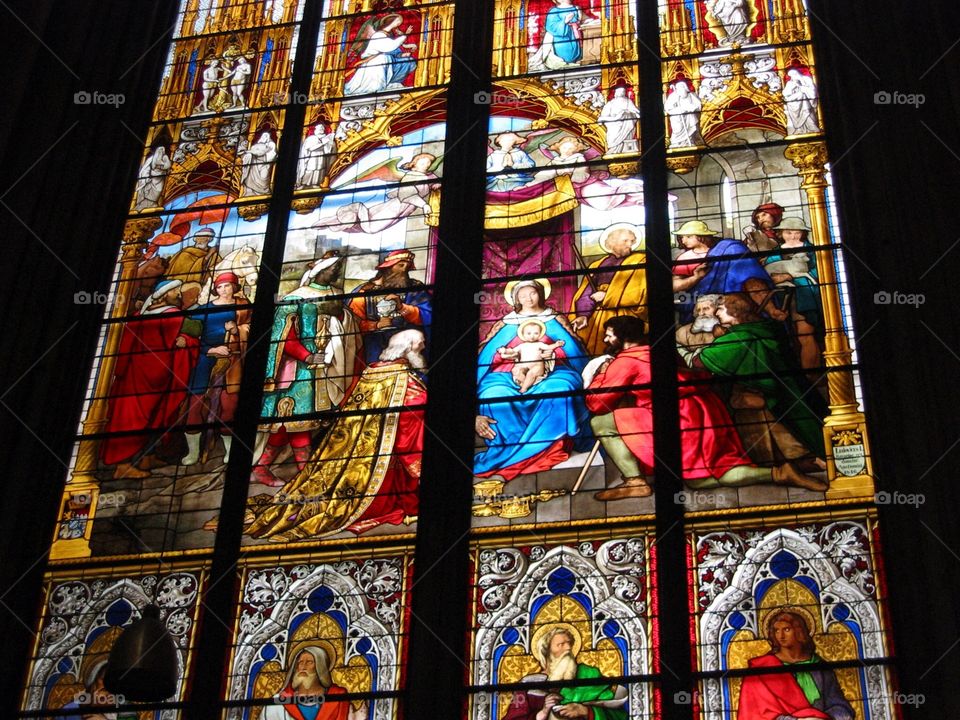 Cologne Cathedral window