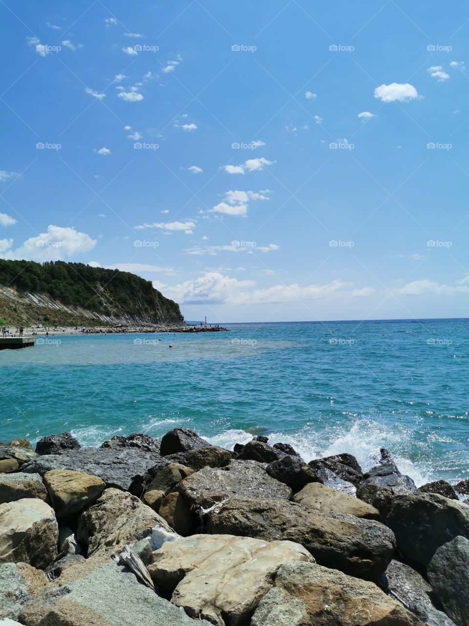 Incredible sea waves
