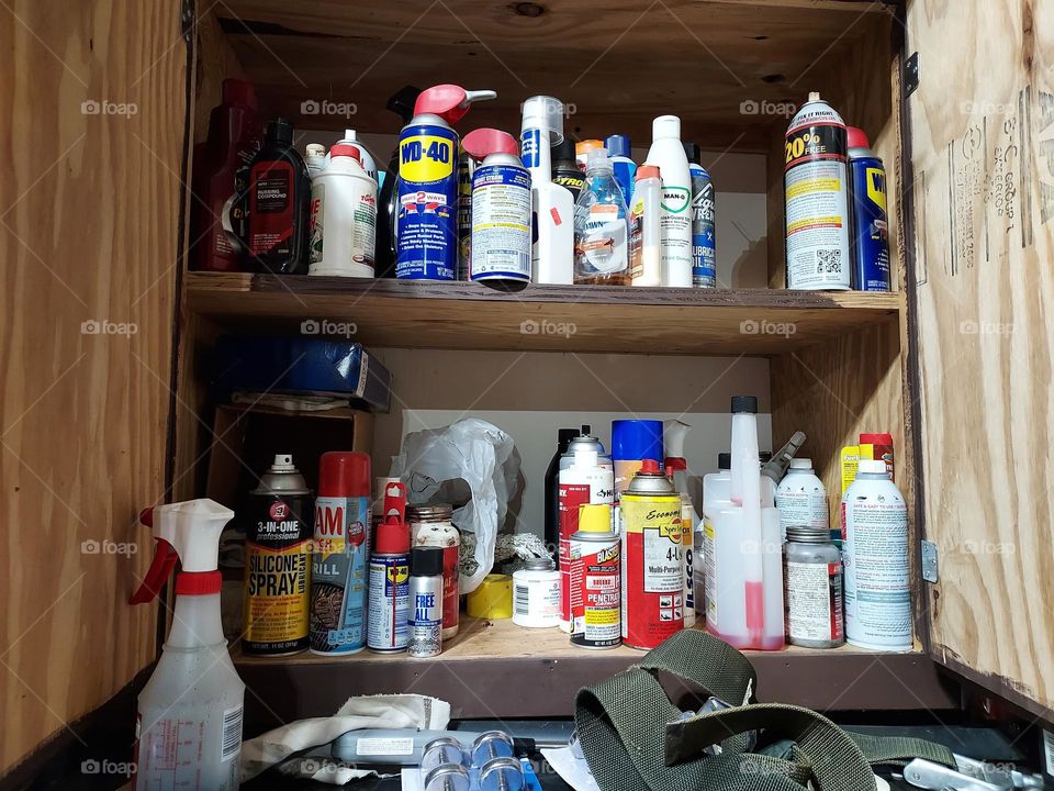 lubricants, cleaners and such