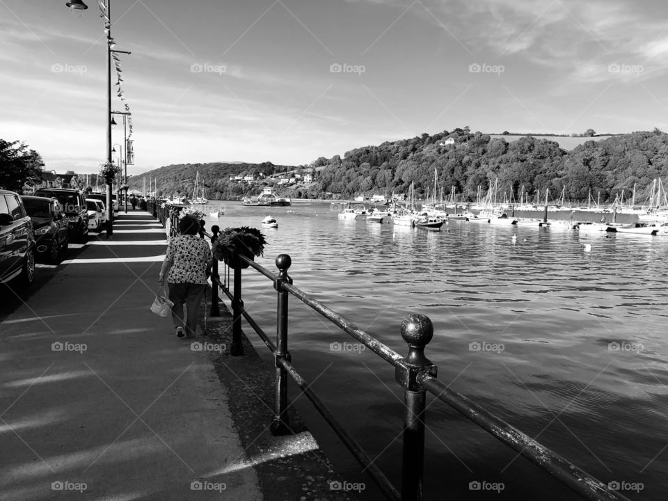 Not sure whether beautiful Dartmouth looks better  or worse in Black and White, but here is a B and W one.