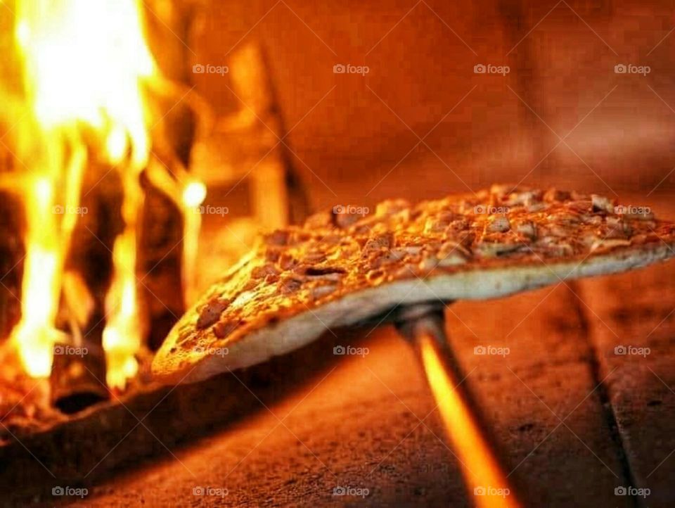 hot pizza