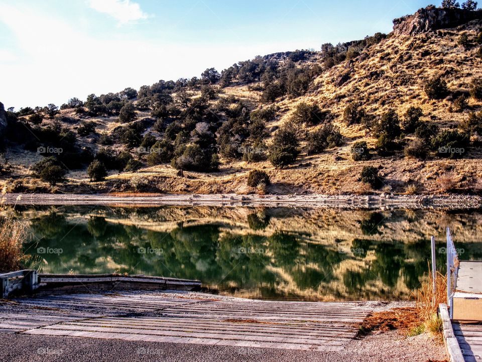 Amazing Reflected Waters Near Boat Ramp "Glassy Waters"