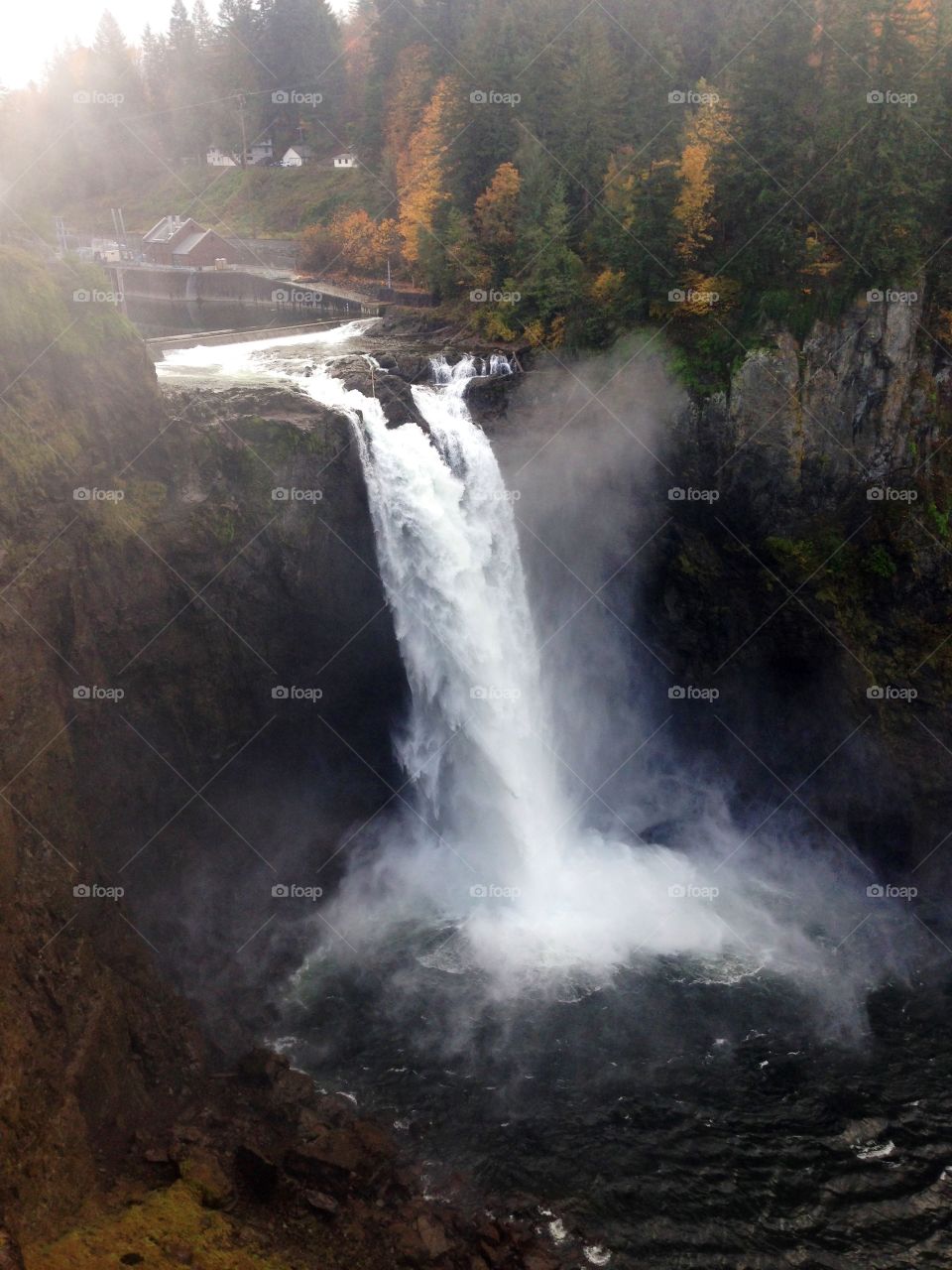 Waterfall. Washington