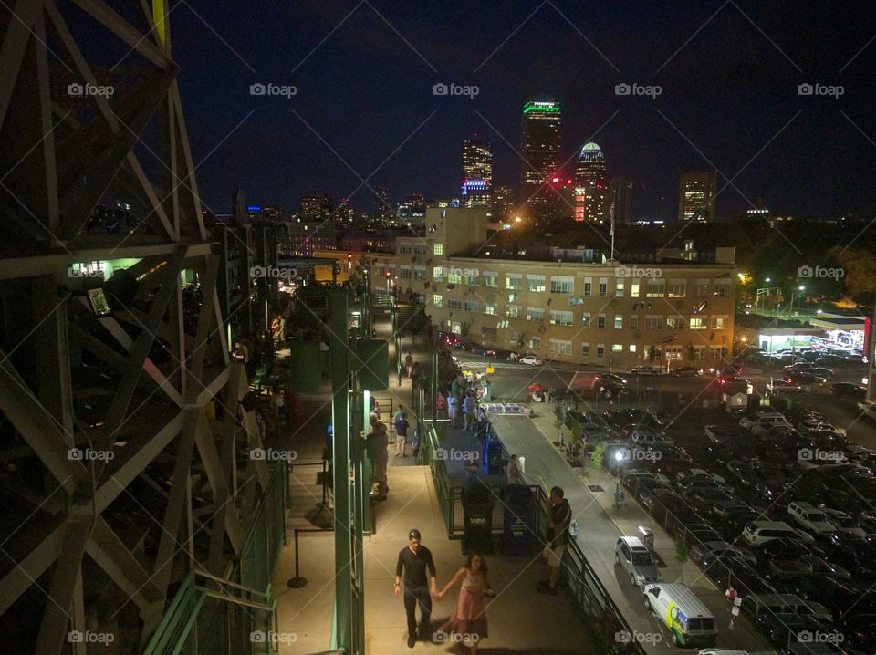 Evening at Fenway