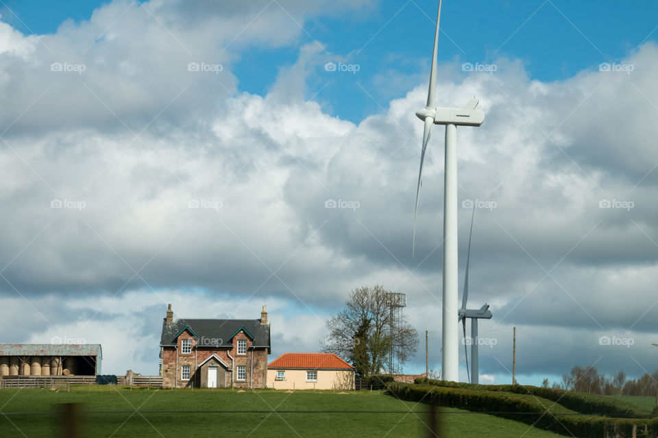 Giant windmills 