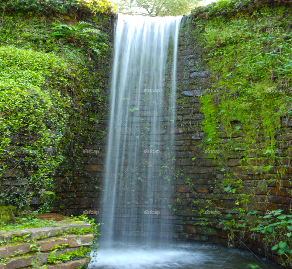 water waterfall scenic beautiful by lightanddrawing