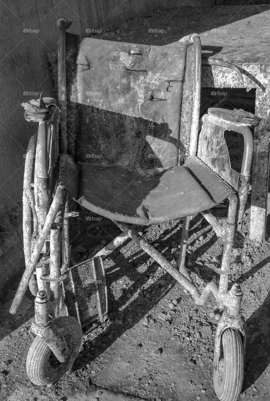 old wheelchair