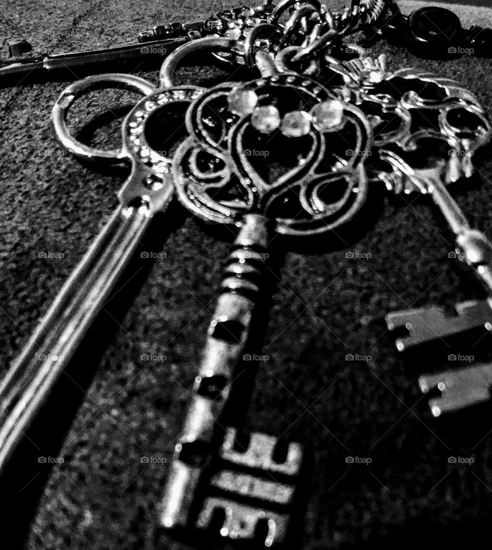 vintage keys