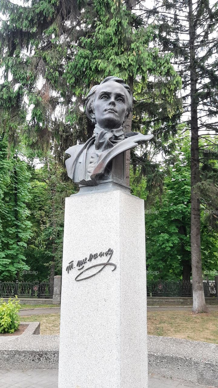 sculpture by Taras Shevchenko