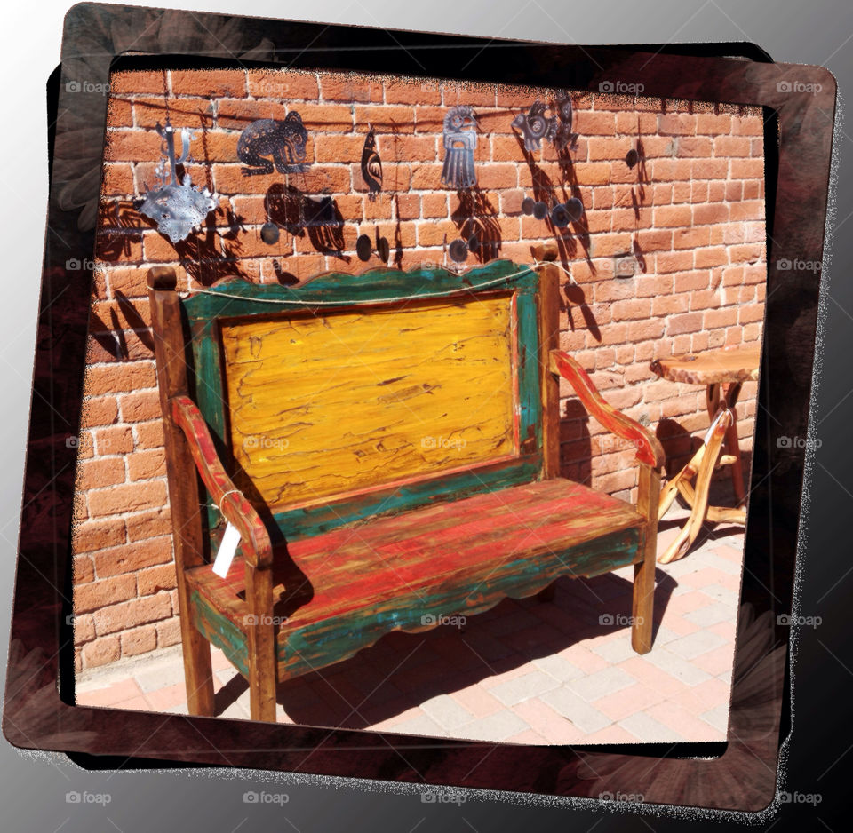 Bench in Lost Barrio